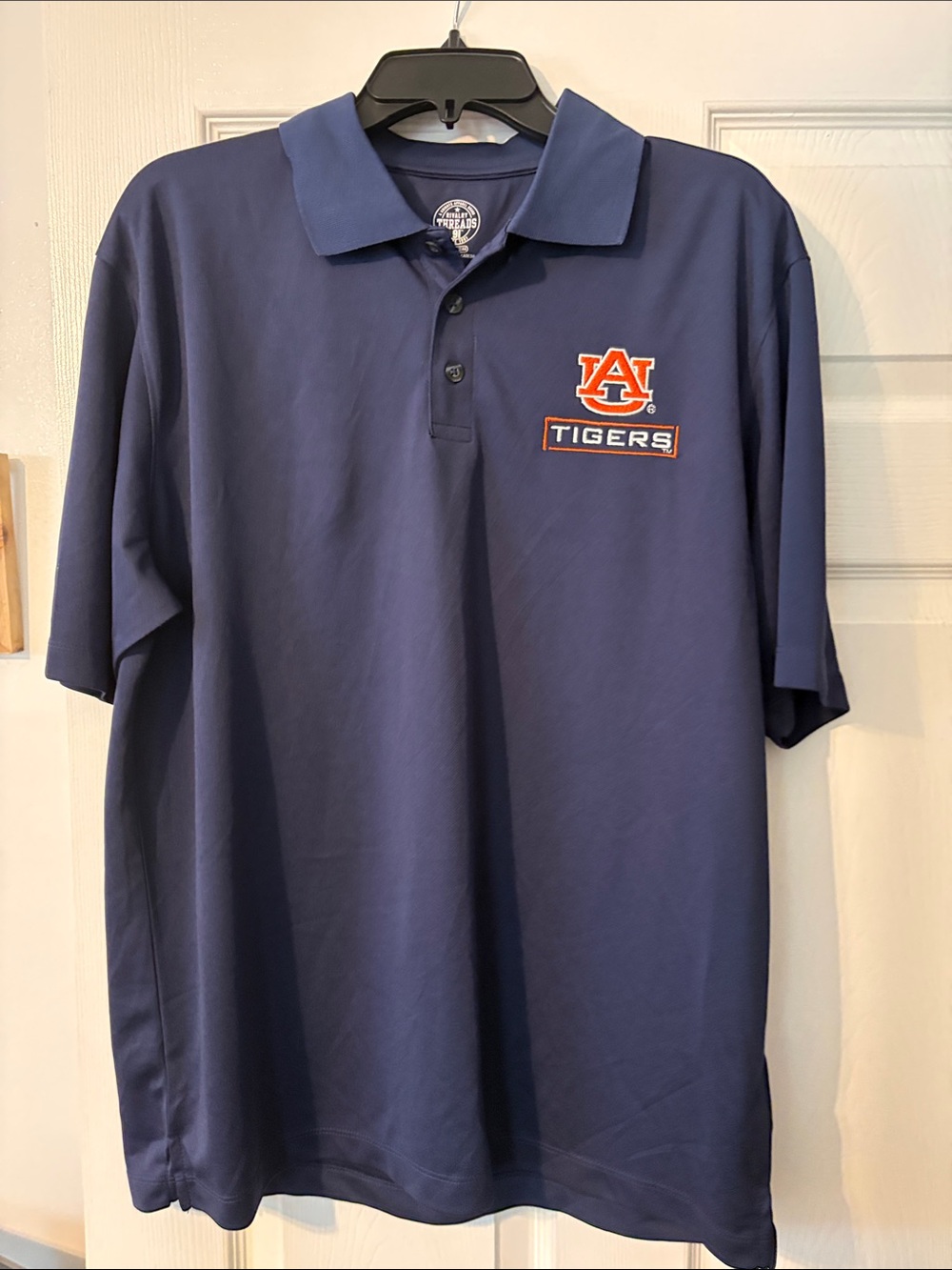 Rivalry Threads Navy Blue Auburn Tigers Polo